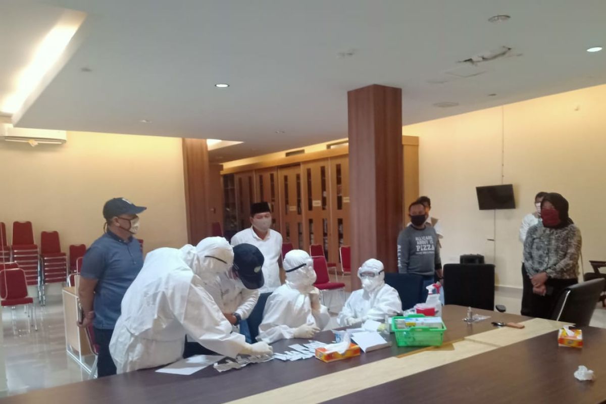 Rapid test, dua staf DPRD Provinsi Bengkulu reaktif