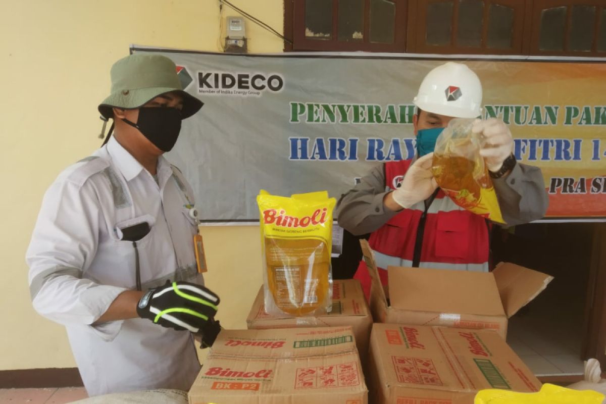 Kideco Salurkan 15.500 Paket sembako Jelang Idul Fitri