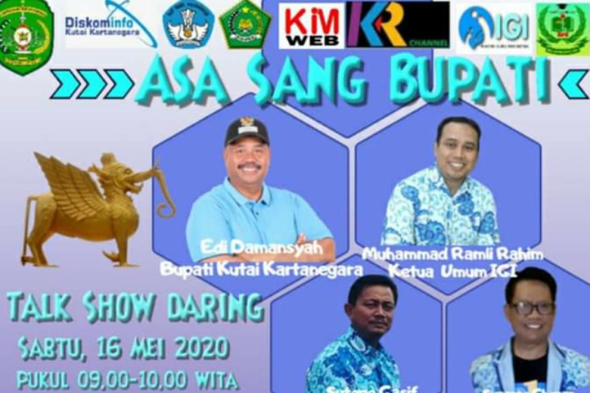 Bupati Sapa Guru Penggerak Kutai Kartanegara Via Youtobe Kota Raja Channel