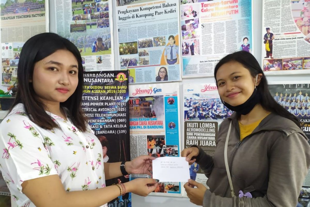 SMK Penerbangan Cakra Nusantara Denpasar kembalikan sebagian SPP kepada orang tua