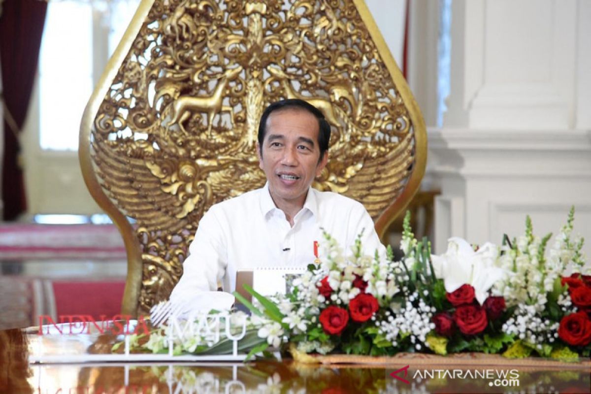 Presiden Jokowi jelaskan mengenai kehidupan normal baru di tengah pandemi