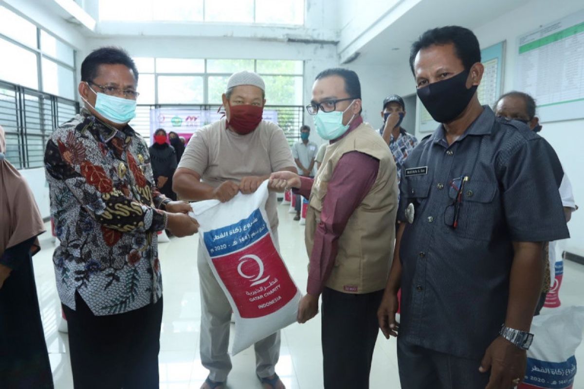 Pemkot salurkan 64,82 ton beras bantuan Qatar Charity di Banda Aceh