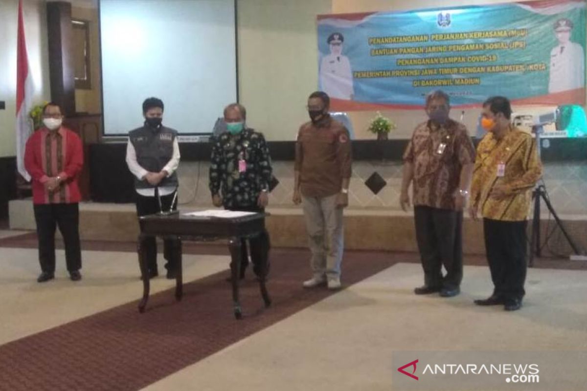 Pemprov Jatim anggarkan Rp600 miliar untuk bantuan JPS dampak COVID-19