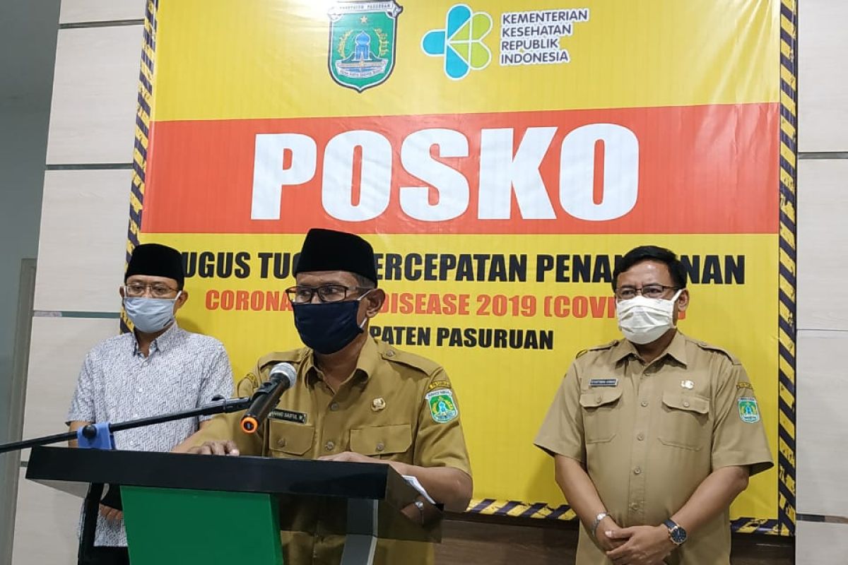 Sebanyak  10 warga Kabupaten Pasuruan positif COVID-19