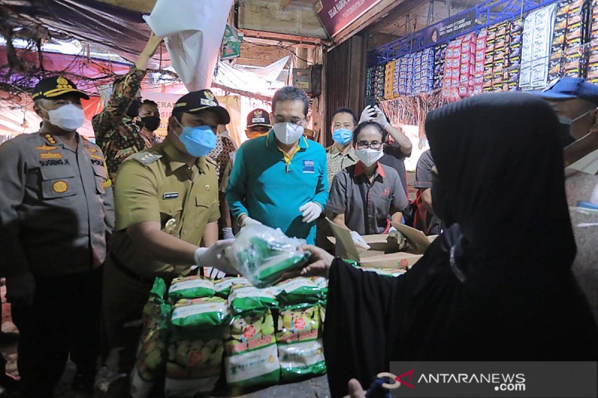 Mendag Agus Suparmanto sidak pasar di Kota Tangerang