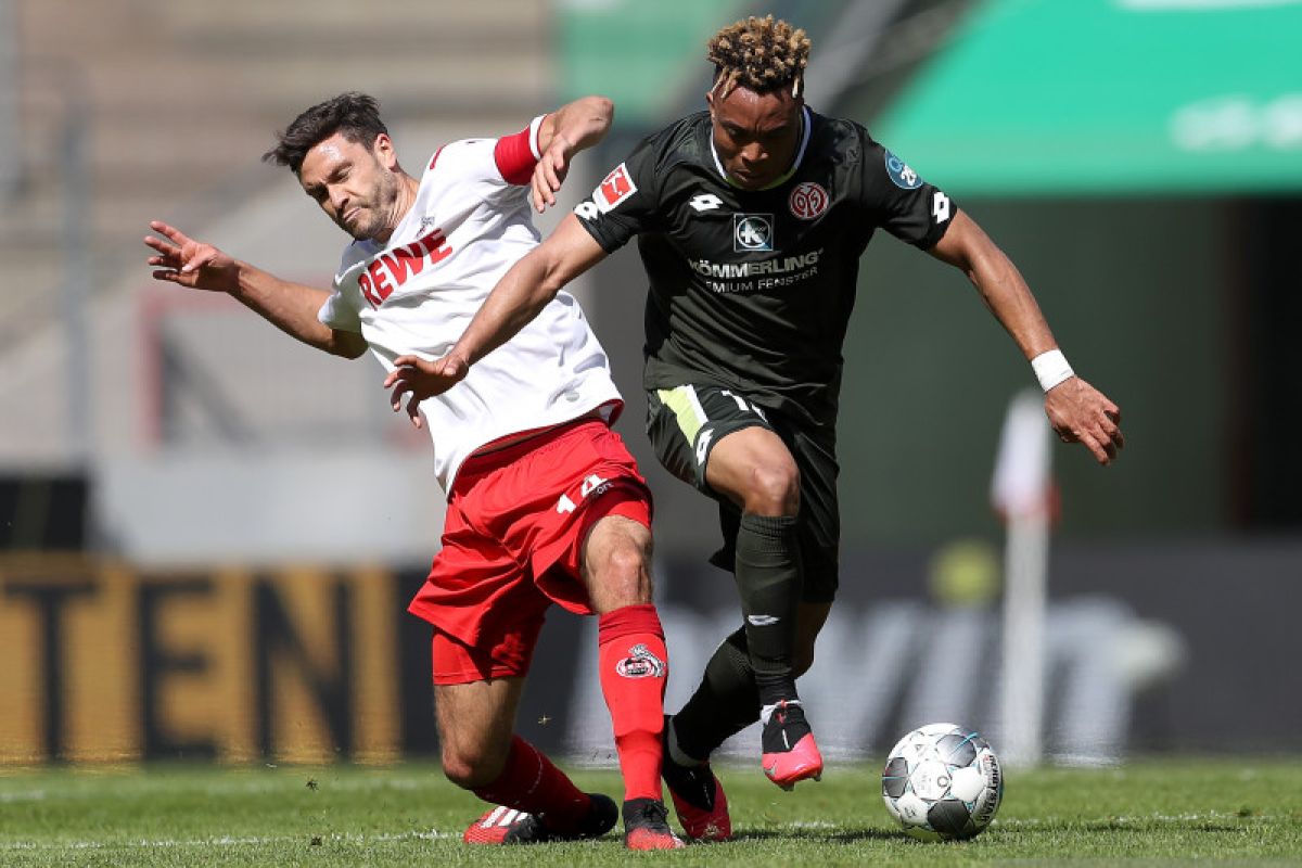 Mainz bangkit dari ketinggalan dua gol untuk tahan imbang Cologne