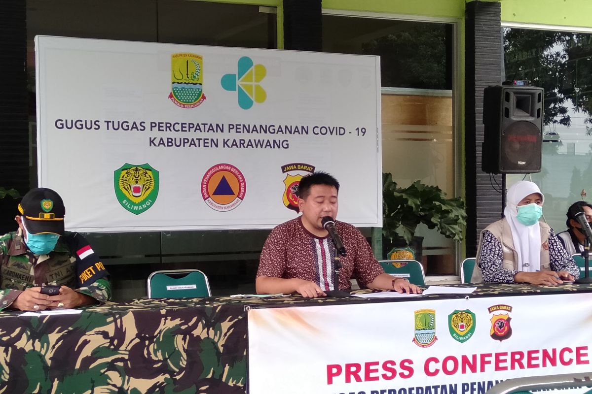 Gugus Tugas Karawang klaim ada penurunan kasus COVID-19 selama PSBB Jabar