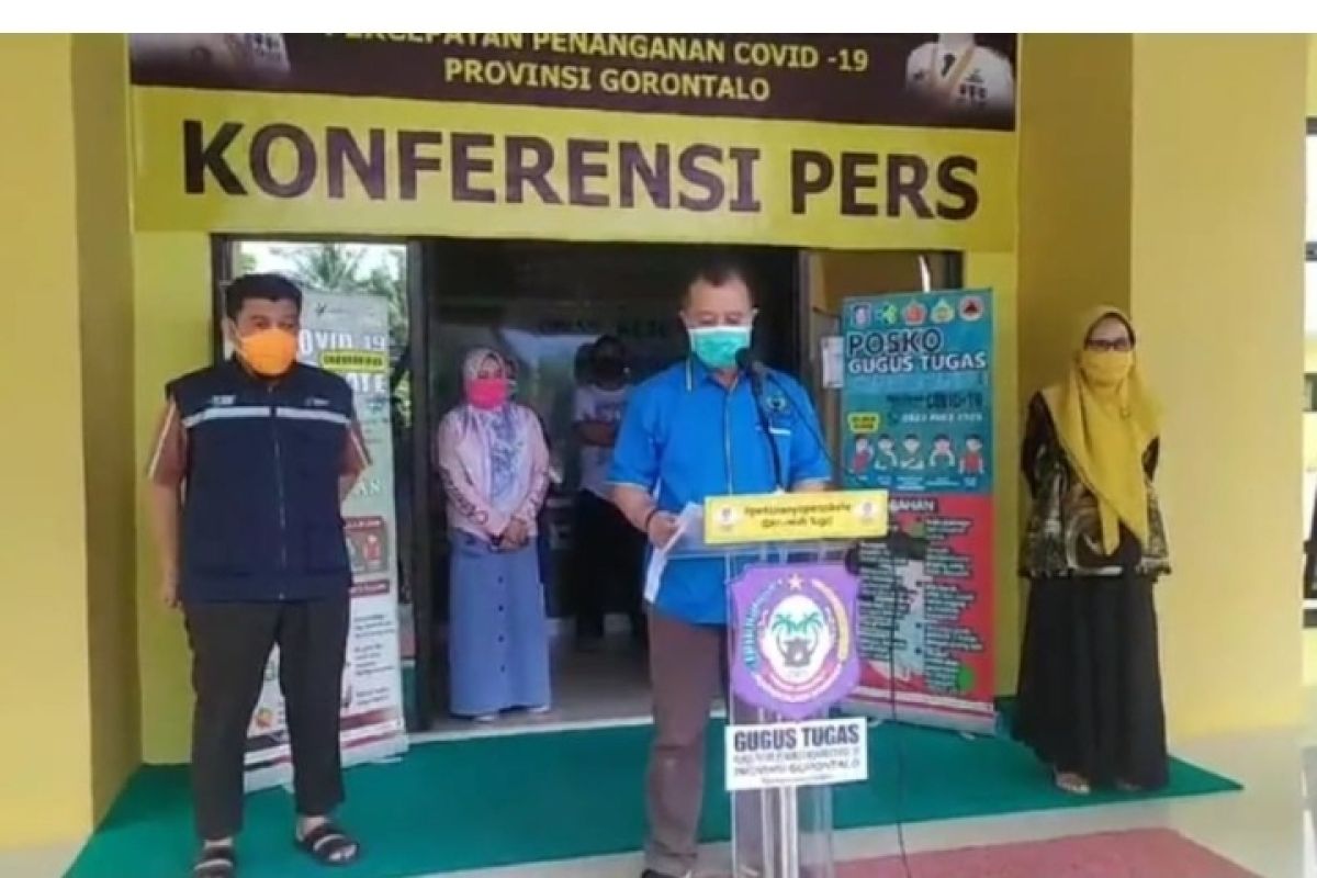 Pasien positif COVID-19 di Gorontalo bertambah lima orang