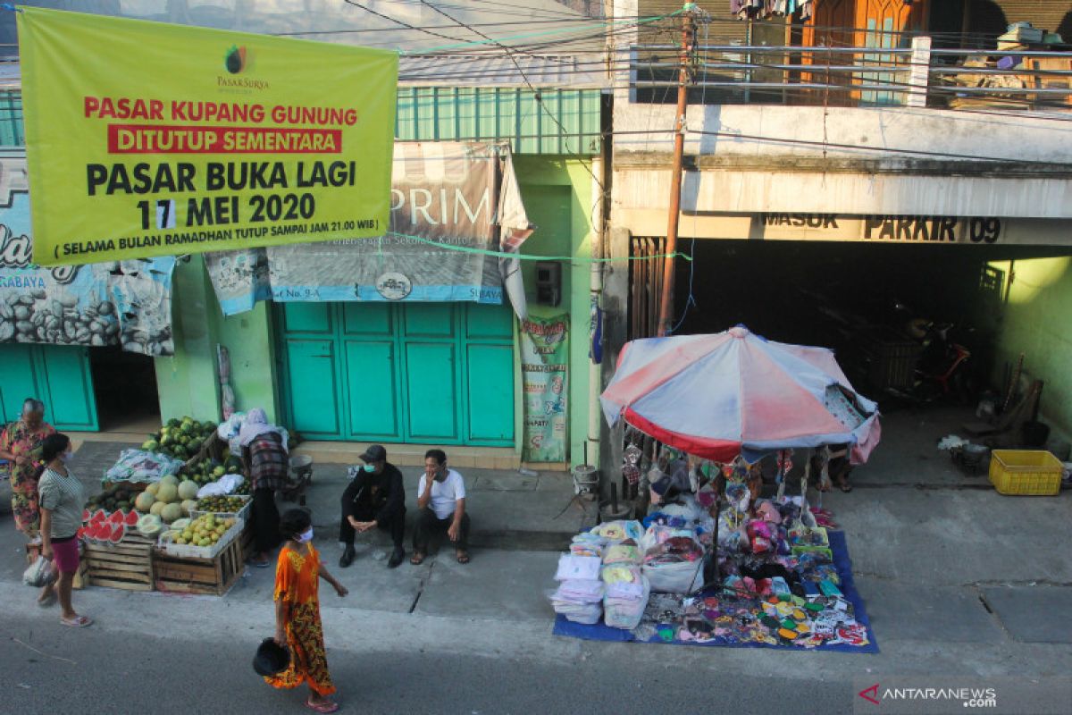Sidoarjo kaji ulang buka tutup pasar tradisional selama PSBB