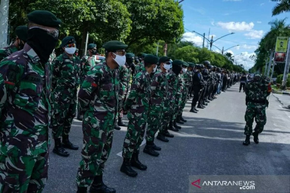 PSBB libatkan 8.121 personel TNI AD