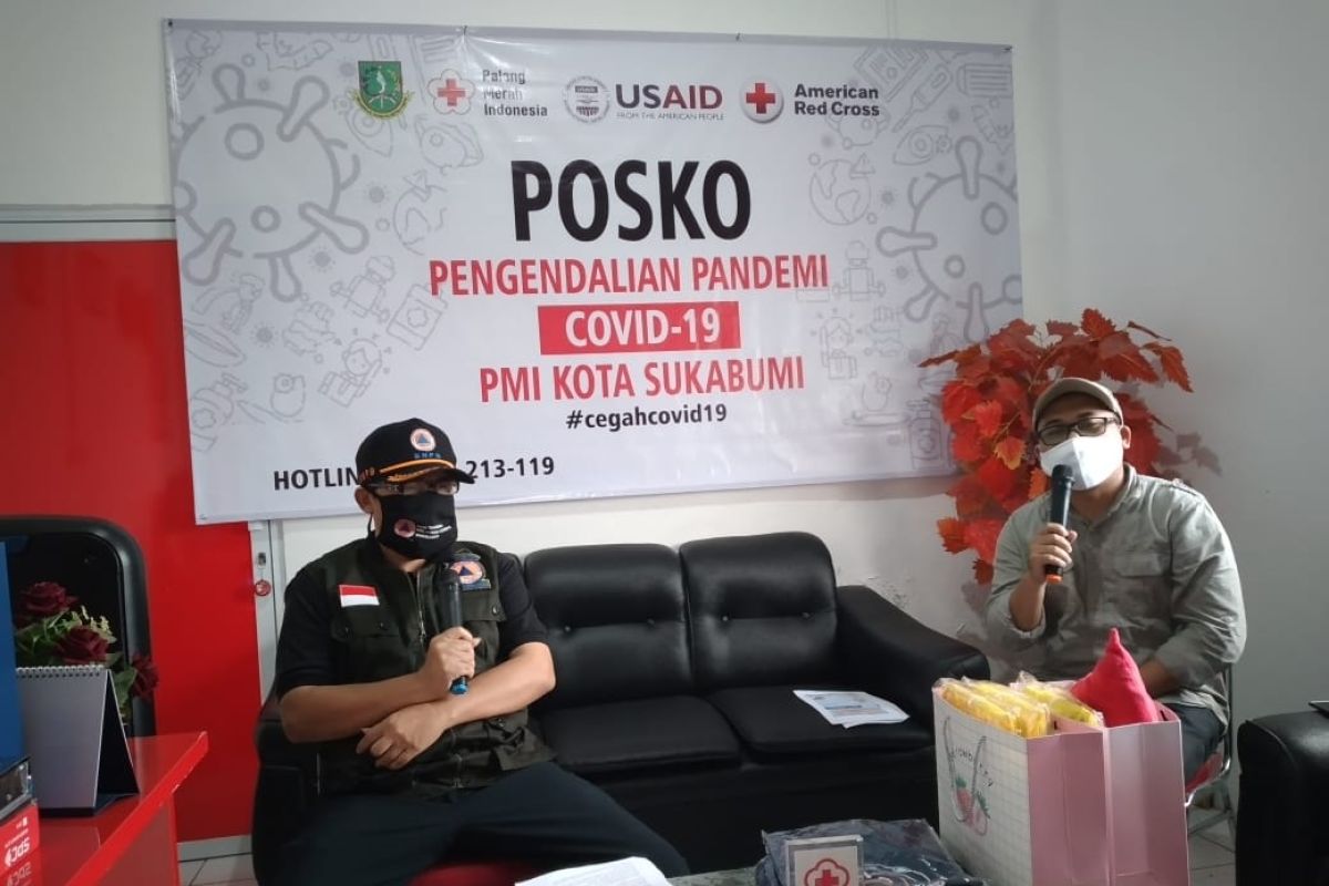 PMI Kota Sukabumi lakukan sosialisasi kesiapsiagaan gempa secara virtual