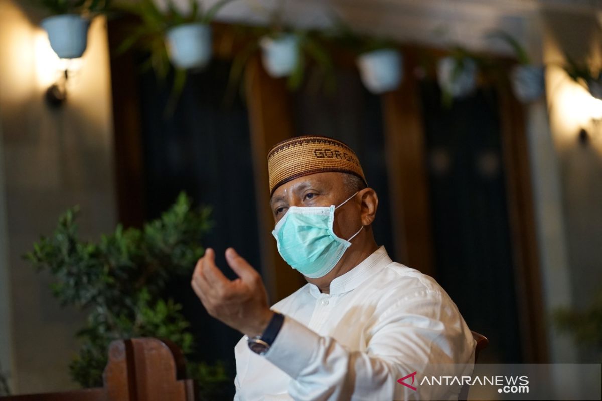 Gubernur Rusli: Belum boleh ada yang masuk Gorontalo