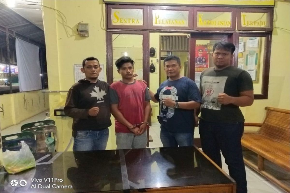 Pelaku pencurian 300 selop rokok diringkus Polisi Binjai Barat