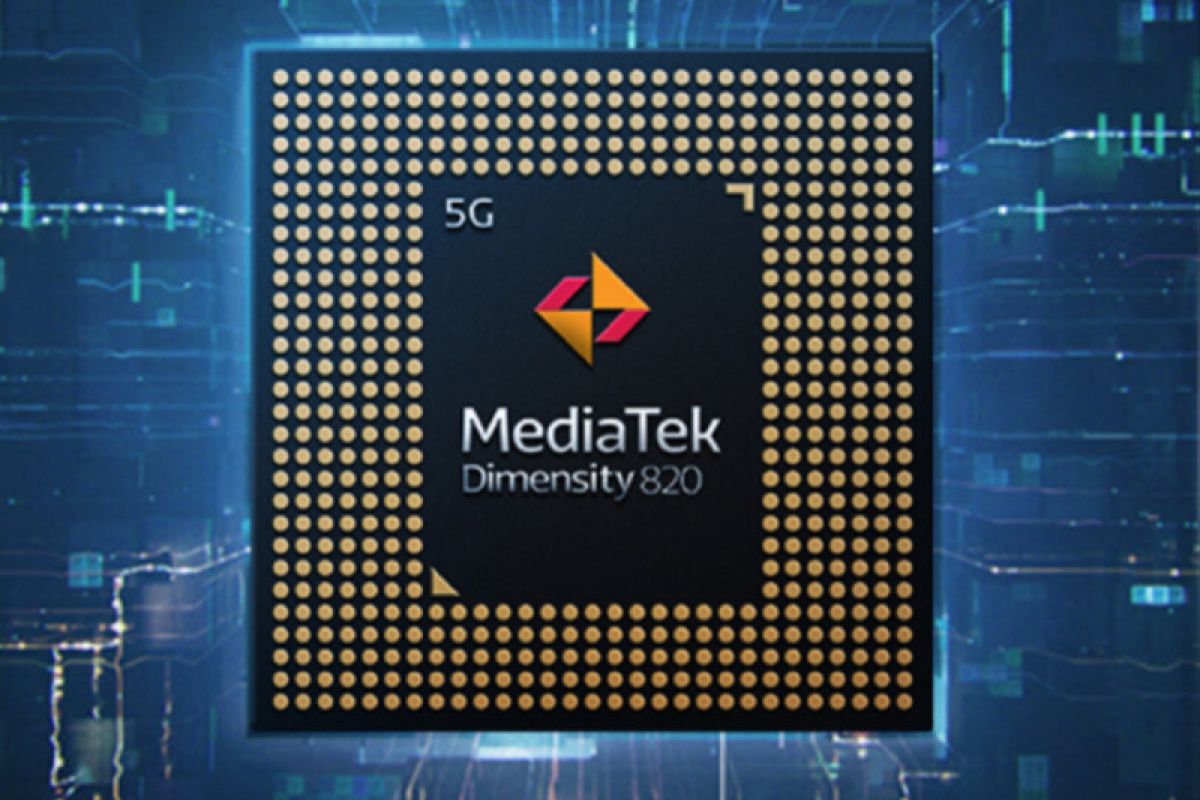 MediaTek umumkan chipset Dimensity 820 untuk 5G ultra-cepat