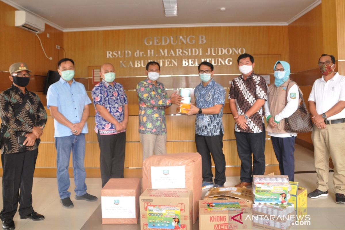 Pemkab Belitung Timur bagikan suplemen untuk perawat COVID-19