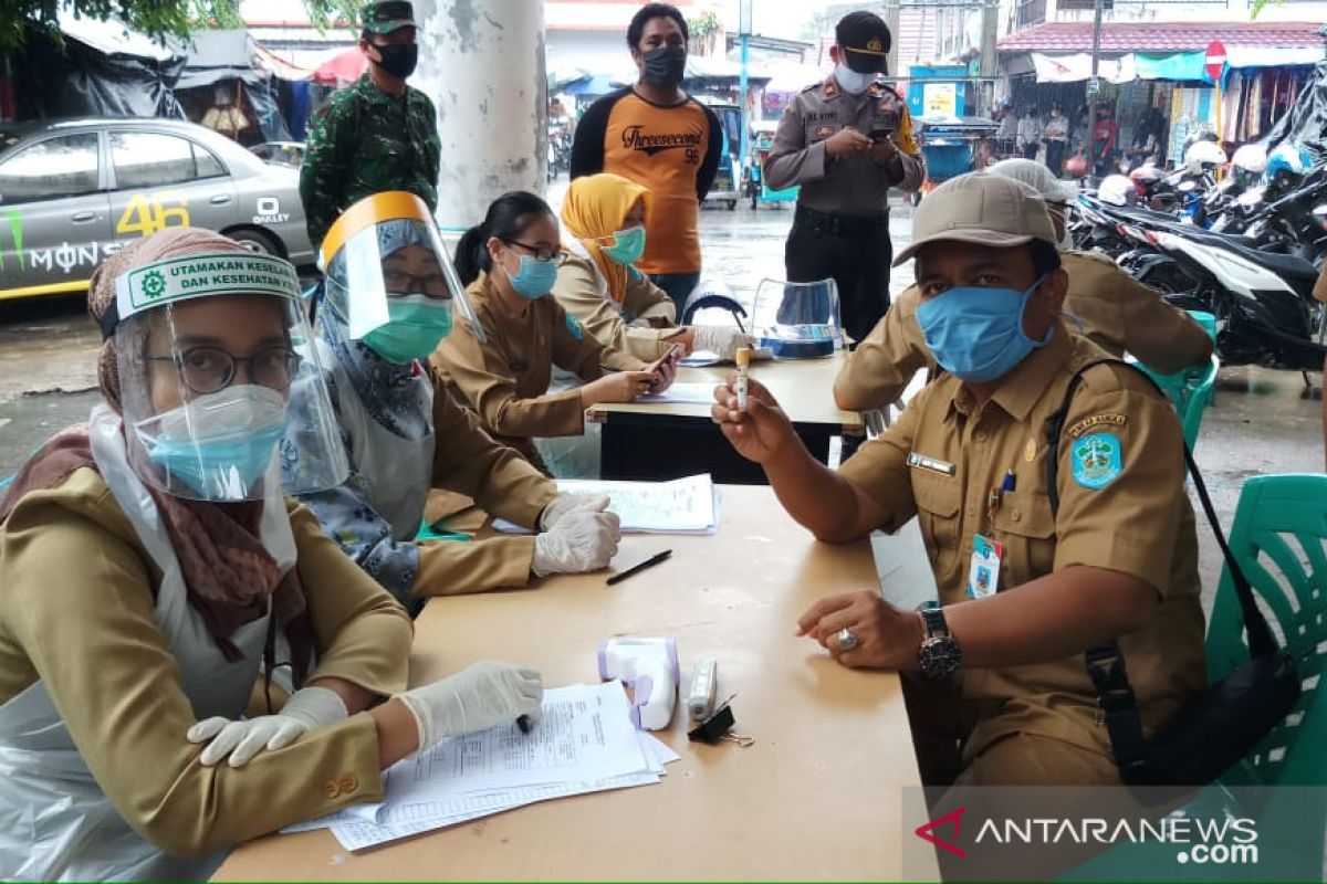 Satu orang warga Bangka diketahui reaktif hasil rapid test massal