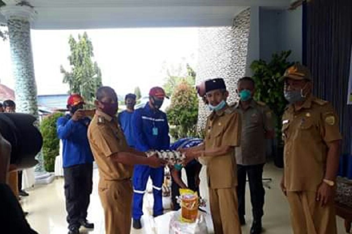 Bantuan sembako dari APBD Baubau mulai disalurkan