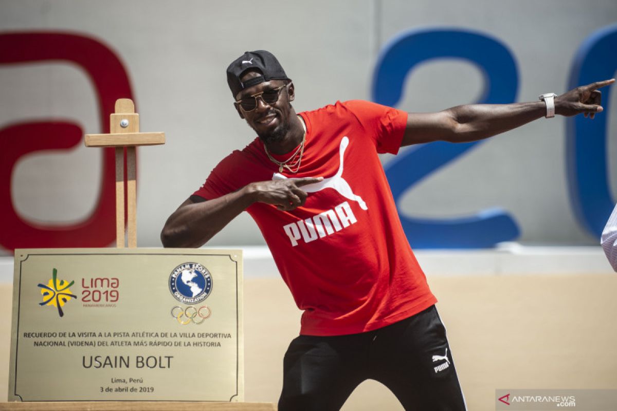 Legenda sprint Jamaika Usain Bolt resmi jadi seorang ayah