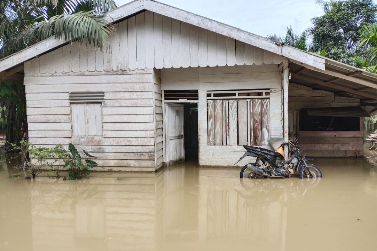 Seribuan rumah di Aceh Timur masih terendam banjir