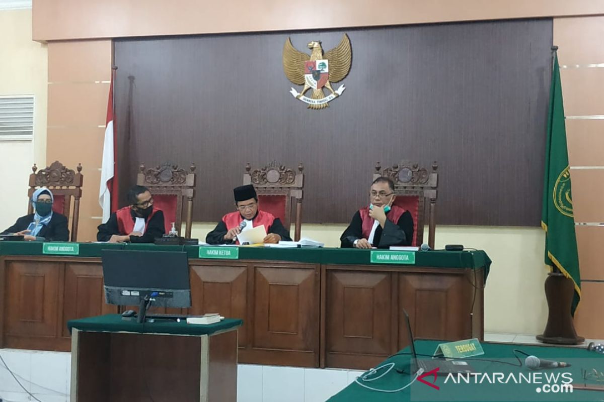 Hakim Tipikor Pontianak vonis Aleksius empat tahun penjara