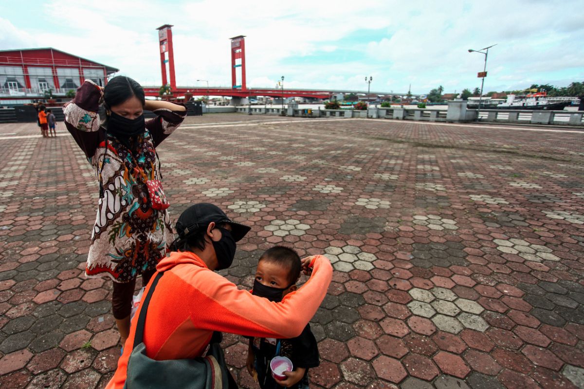 PSBB Palembang diberlakukan hari ini, Polda dukung dengan turunkan sejumlah personel