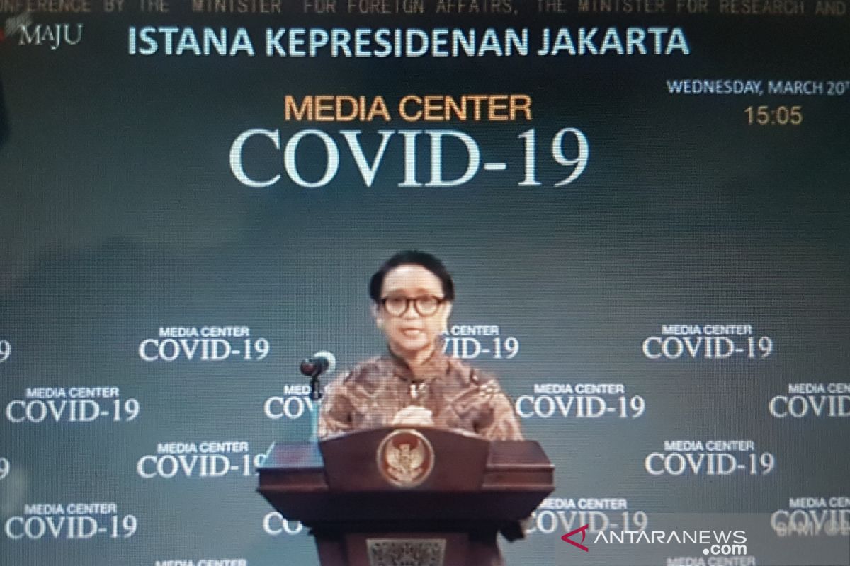 Menlu Retno bahas peran perempuan pada masa normal baru