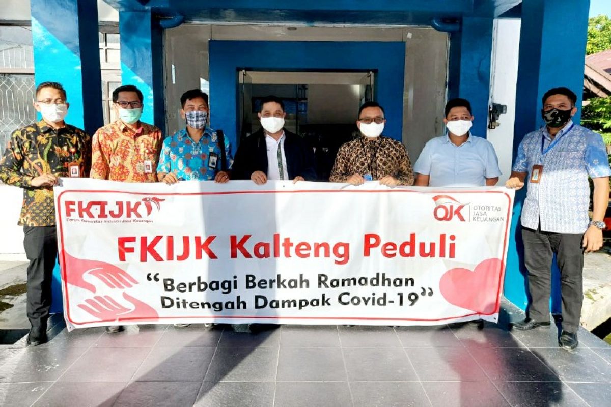 OJK dan FKIJK peduli insan pers di Kalteng