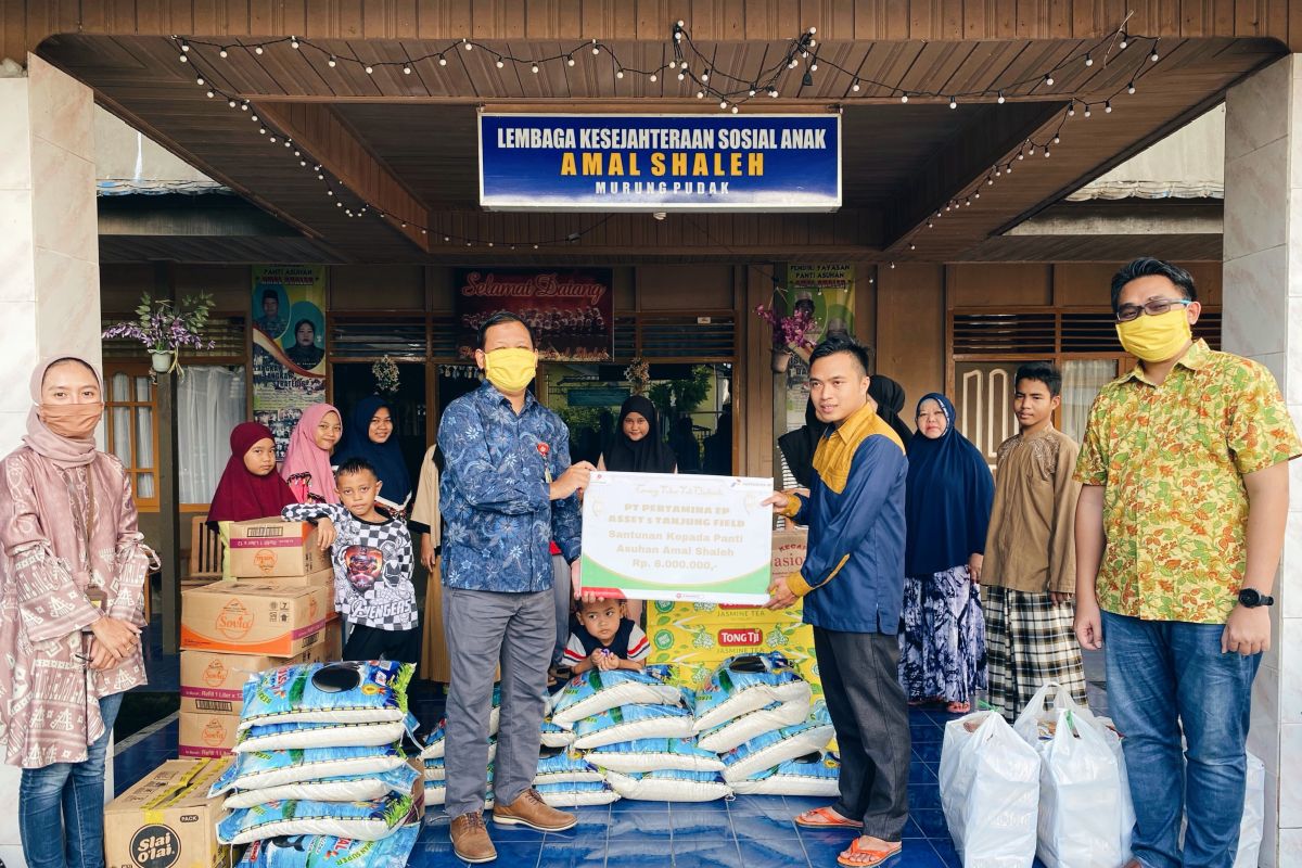 PEP Tanjung Field berikan santunan anak yatim