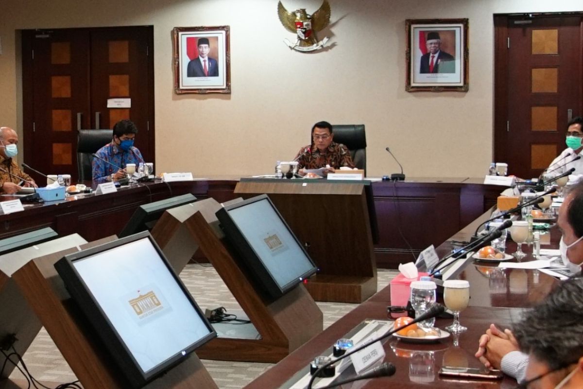 Kantor Staf Presiden dan insan pers sikapi keberlangsungan industri media