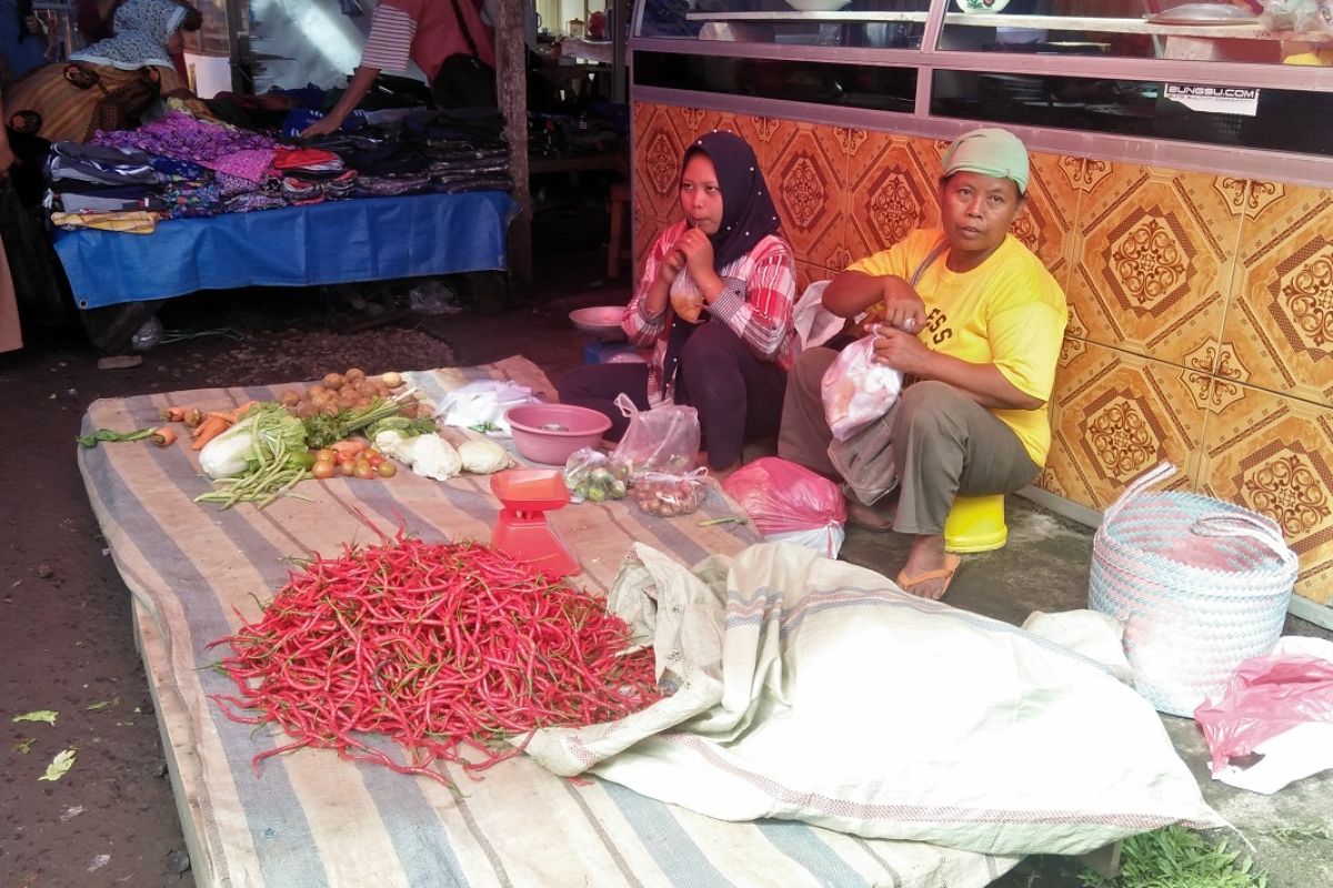 Kegiatan pasar tradisional di Mukomuko dimajukan karena Lebaran