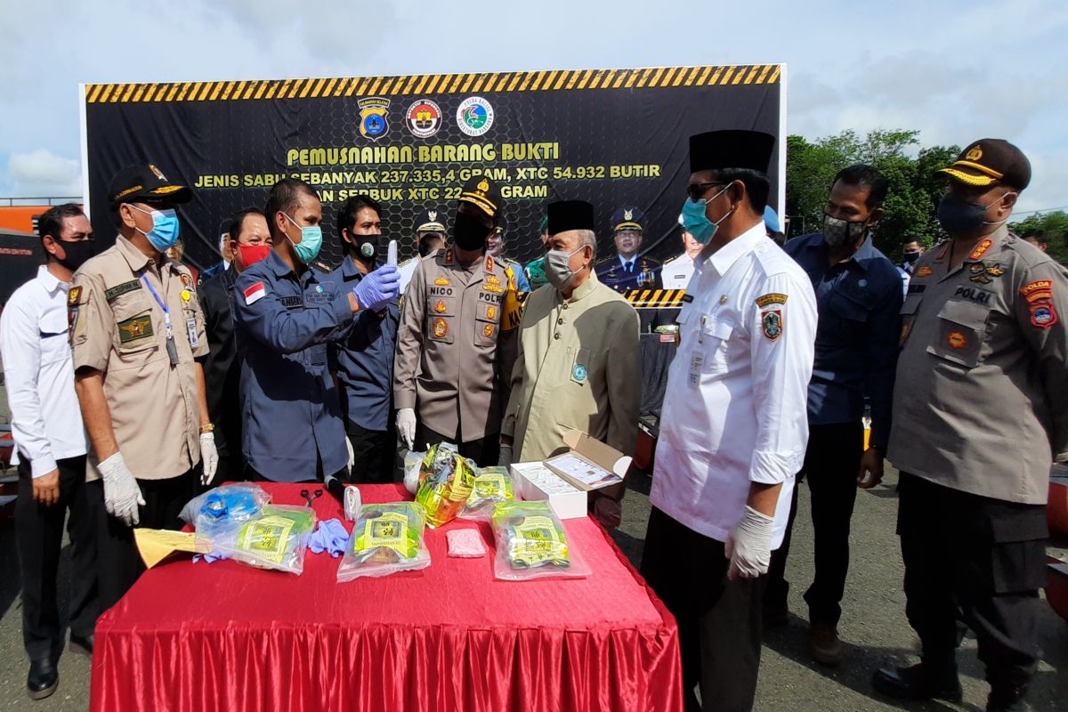 Kapolda Kalsel ajak semua pihak bersatu memerangi peredaran narkoba