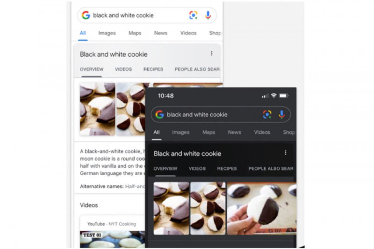 Mode gelap hadir dalam aplikasi penelusuran Google