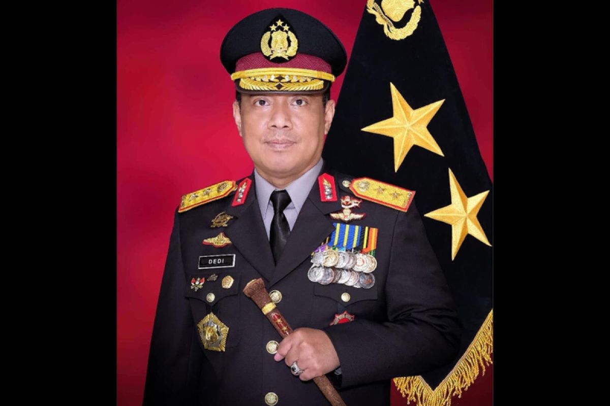 Kapolda Kalteng Dedi Prasetyo resmi sandang bintang dua