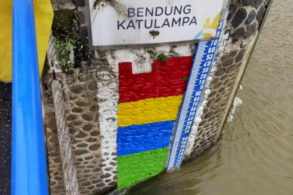 Bendung Katulampa dalam kondisi normal meski Bogor diguyur hujan