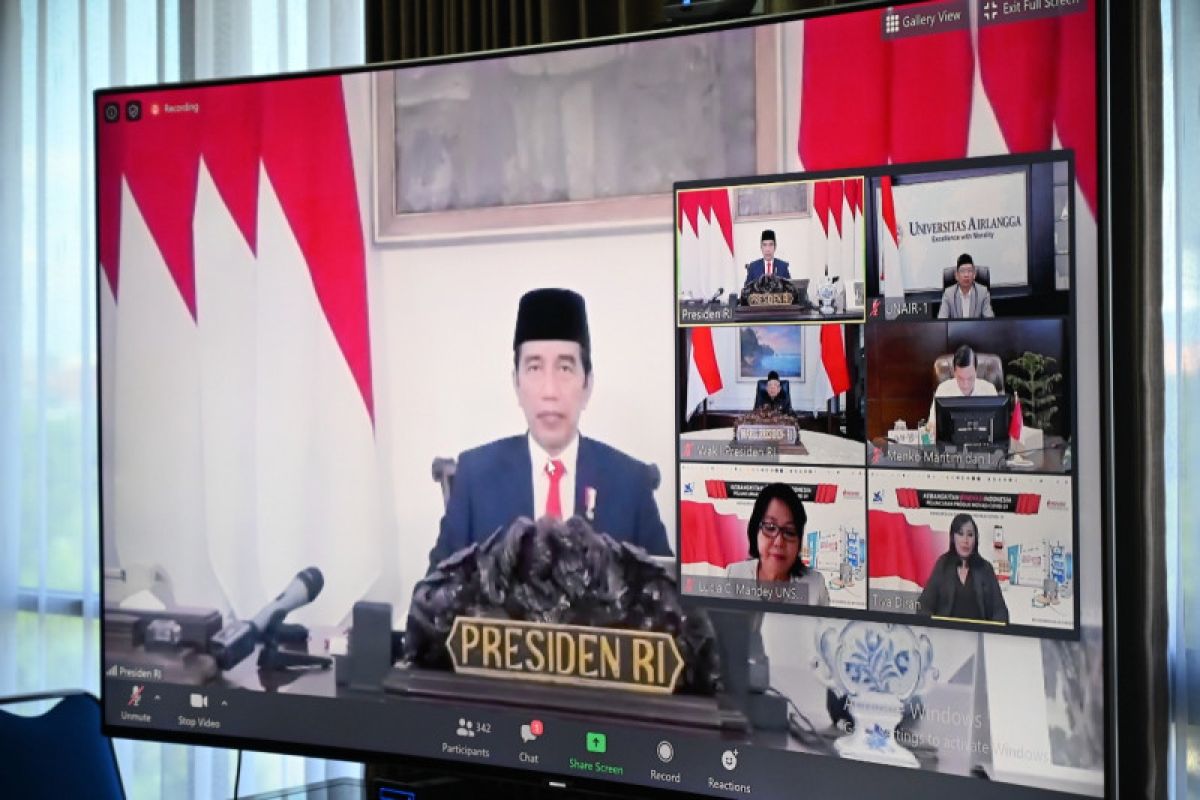 Dua produk inovasi COVID-19 Unair diluncurkan Presiden Jokowi pada Harkitnas 2020