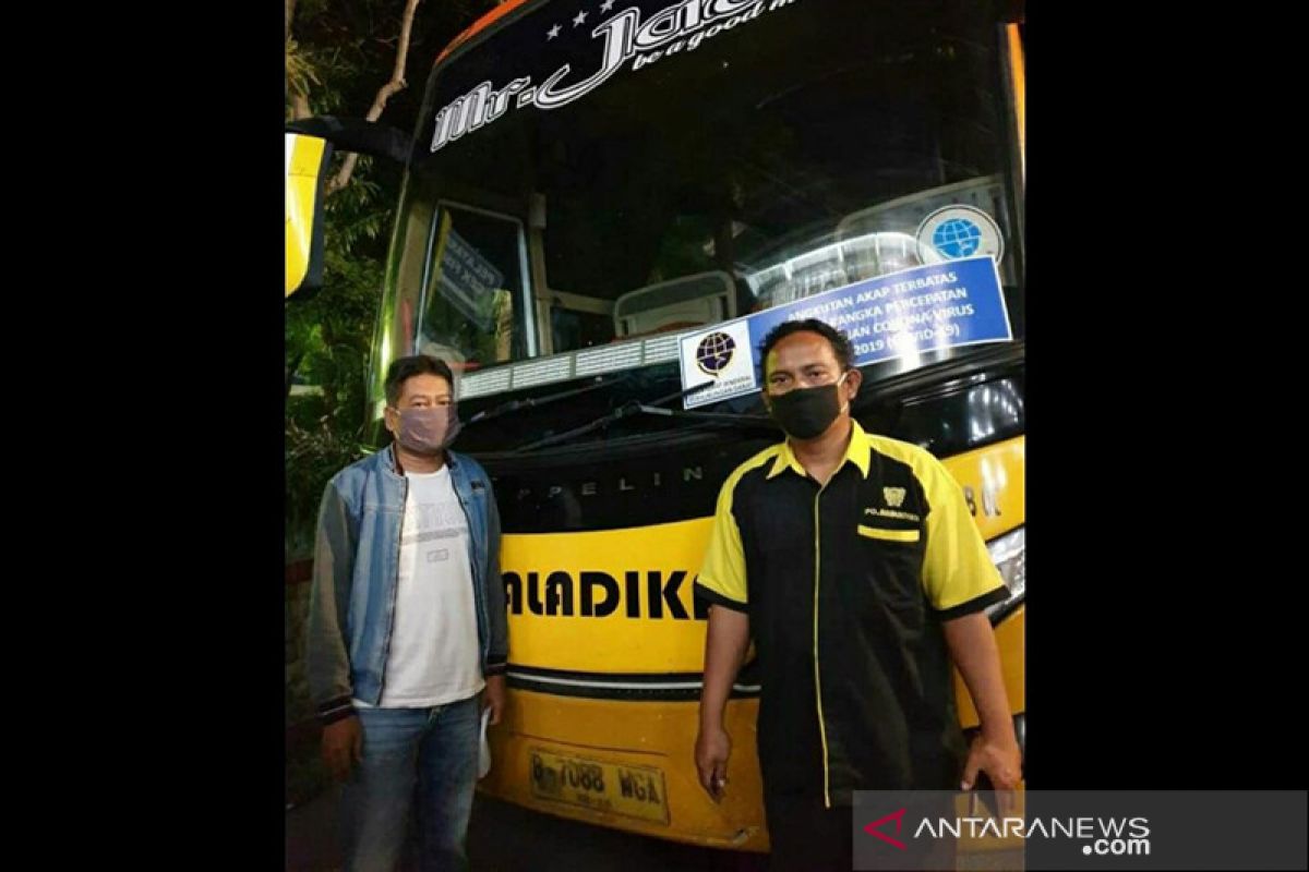 Polda Metro Jaya pergoki bus berstiker Kemenhub palsu