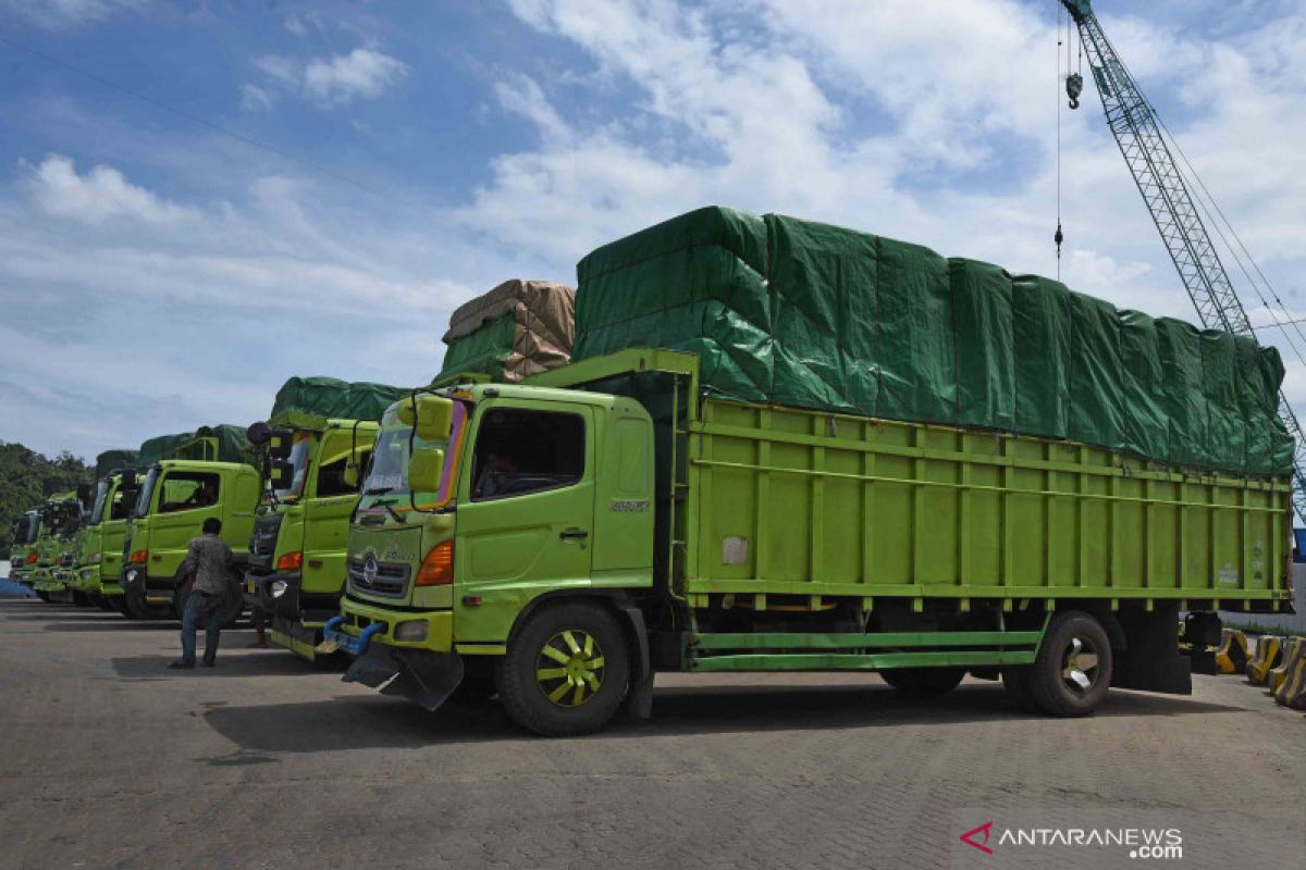 Angkutan logistik dikecualikan dalam penerapan pengetatan orang masuk Kalteng