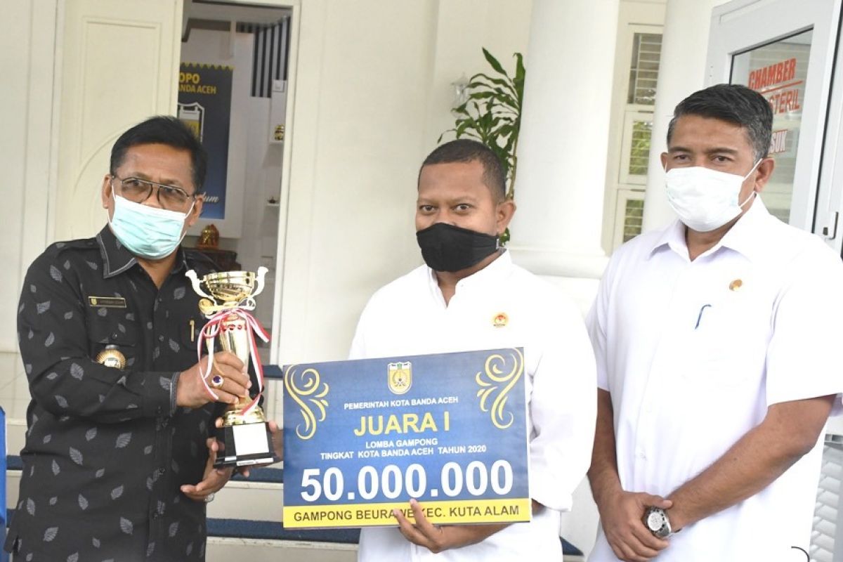 Wali kota Aminullah: Beurawe juara lomba gampong terbaik 2020