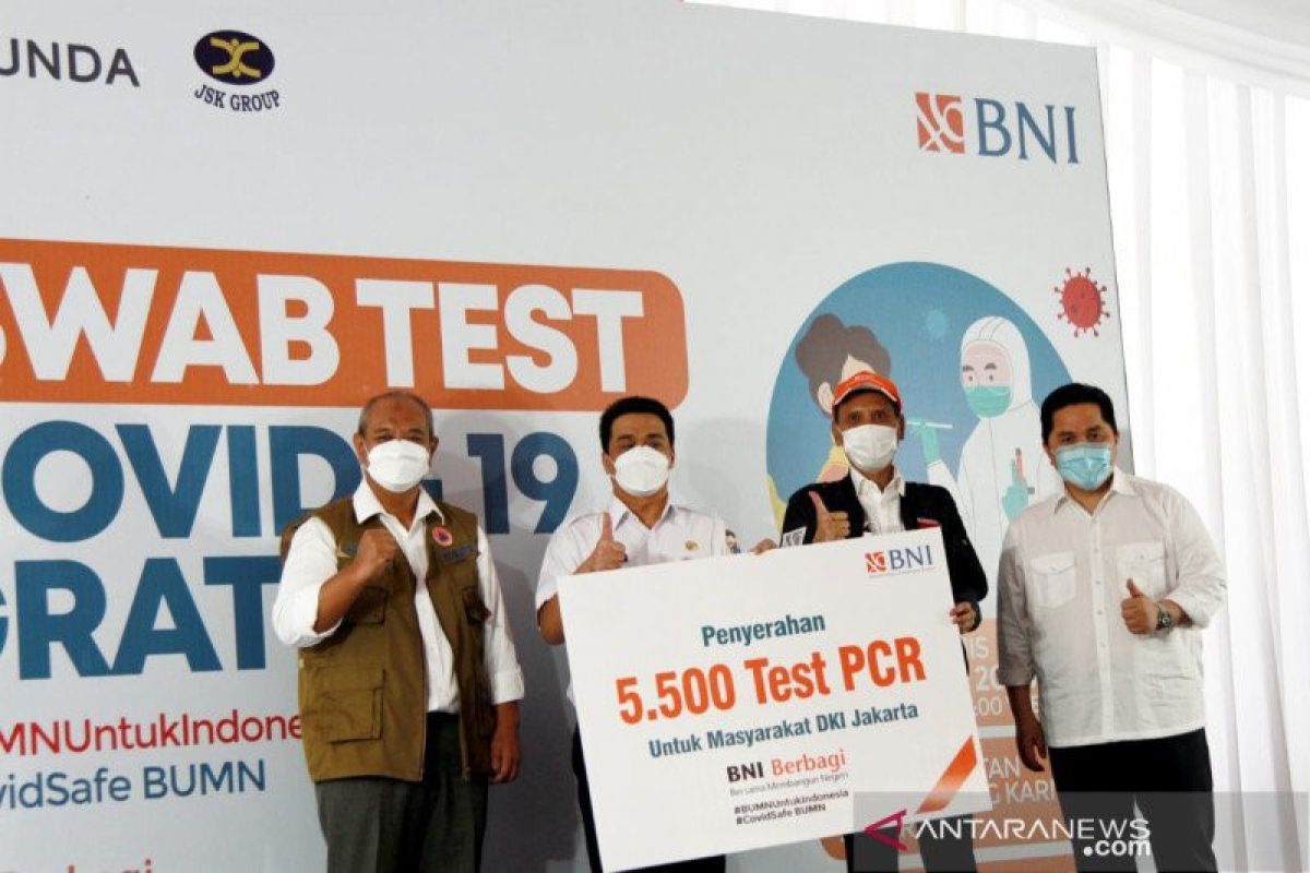 Karyawan BNI sisihkan THR Rp130,2 miliar untuk donasi penanganan COVID-19