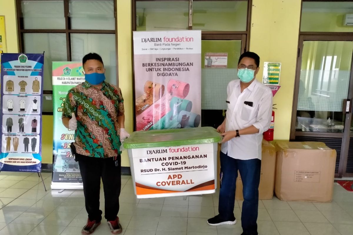 RSUD Pamekasan terima APD dari Djarum Foundation