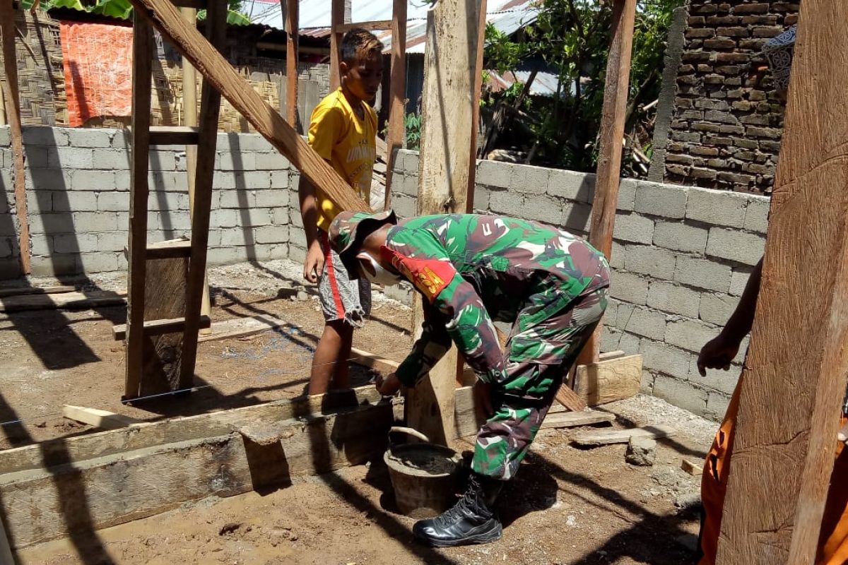 Warga Gorontalo Utara apresiasi program bedah rumah Kodim 1314