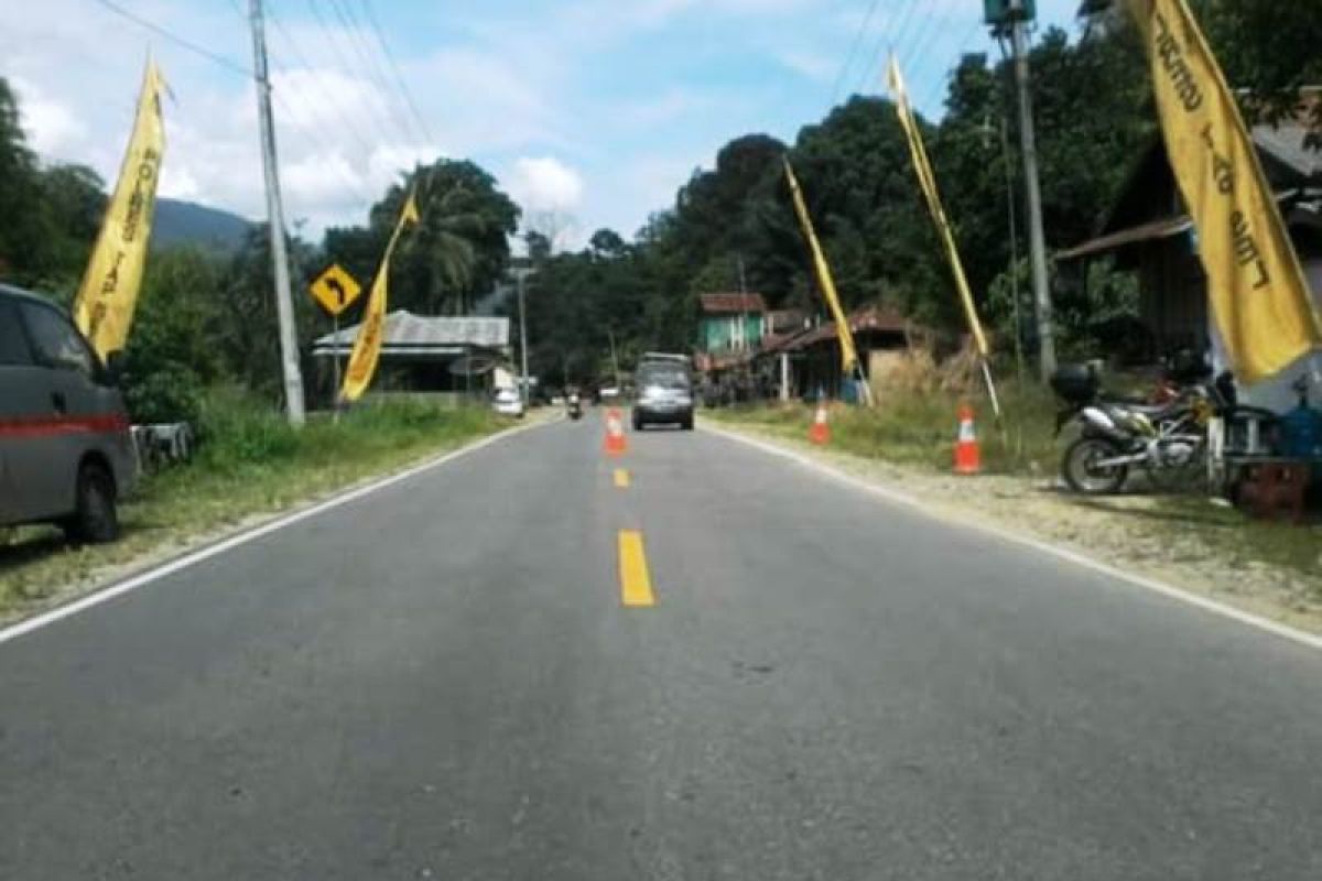 Jelang lebaran, ruas Jalinsum di Tapsel sepi pemudik