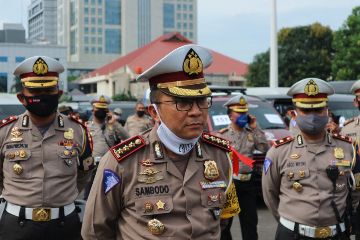 95 trevel gelap ditangkap Polda Metro Jaya