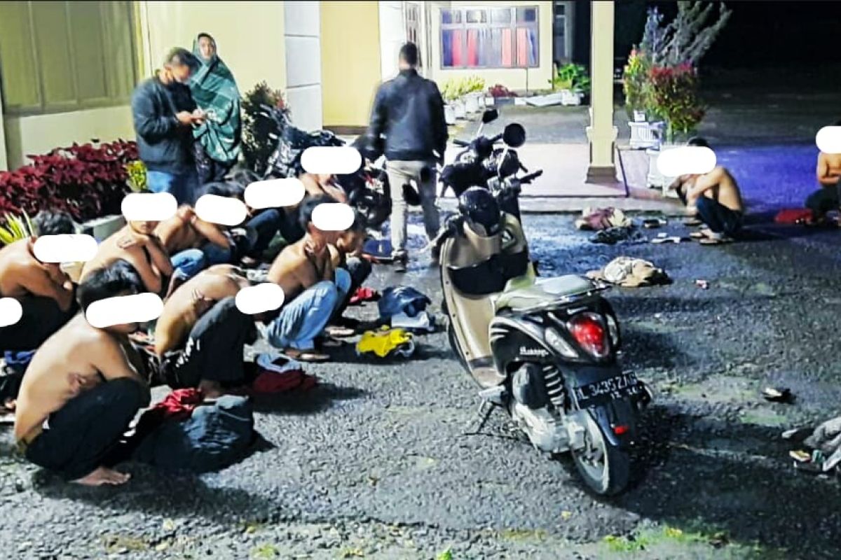 Polisi amankan 47 pelaku balap liar di Bener Meriah, juga temukan satu paket sabu