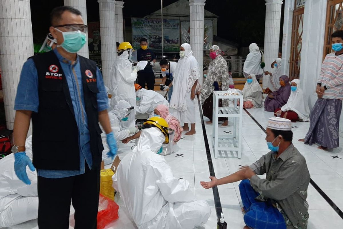 Gugus Tugas: Penularan COVID-19 dari klaster jamaah masjid di Situbondo sangat cepat