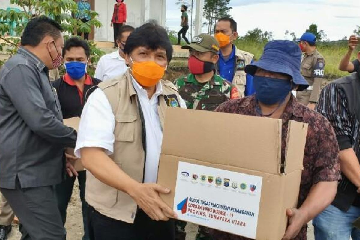 Tapanuli Utara terima 27.237 paket sembako JPS  dari Pemprov Sumut