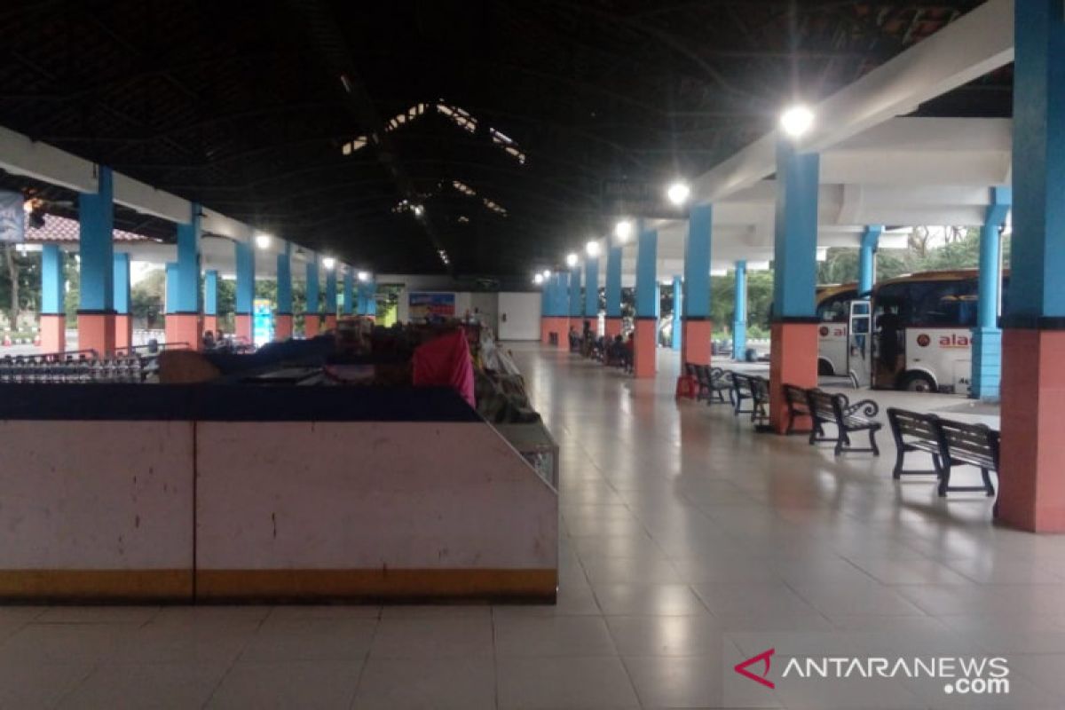 Terminal Bulupitu Purwokerto lengang H-2  jelang Lebaran