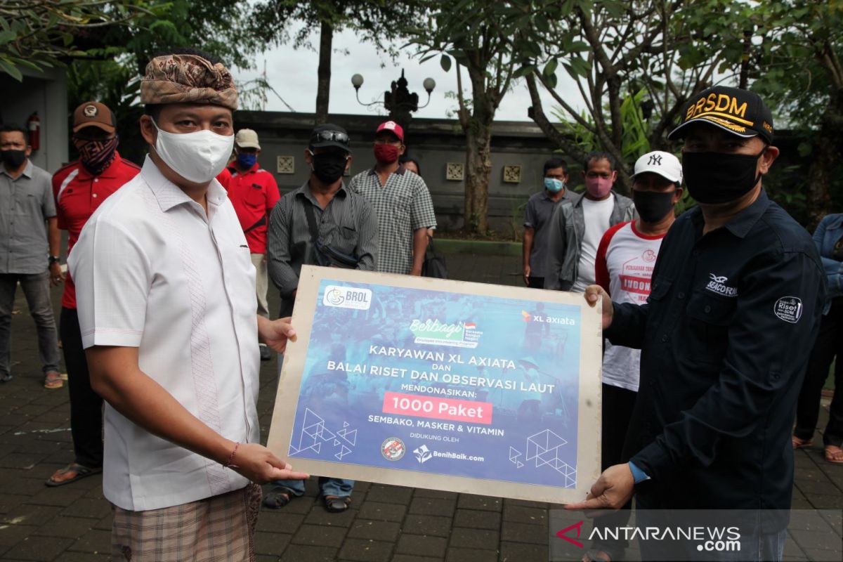 XL Axiata-KKP-Bakamla-YBB salurkan 1.000 paket donasi untuk nelayan terdampak COVID-19