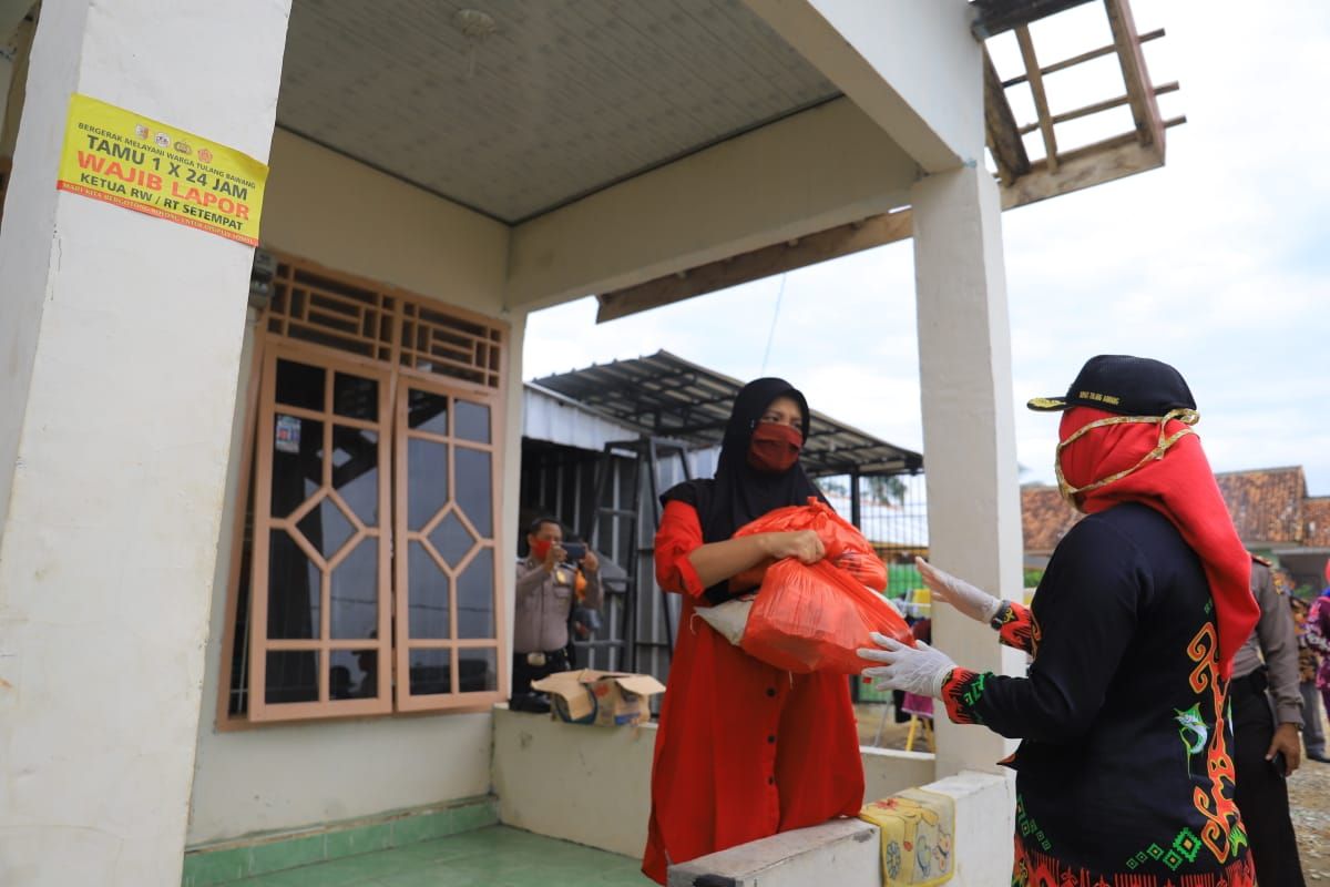 Pemkab Tulangbawang kucurkan Rp1,5 miliar bantu korban angin puting beliung