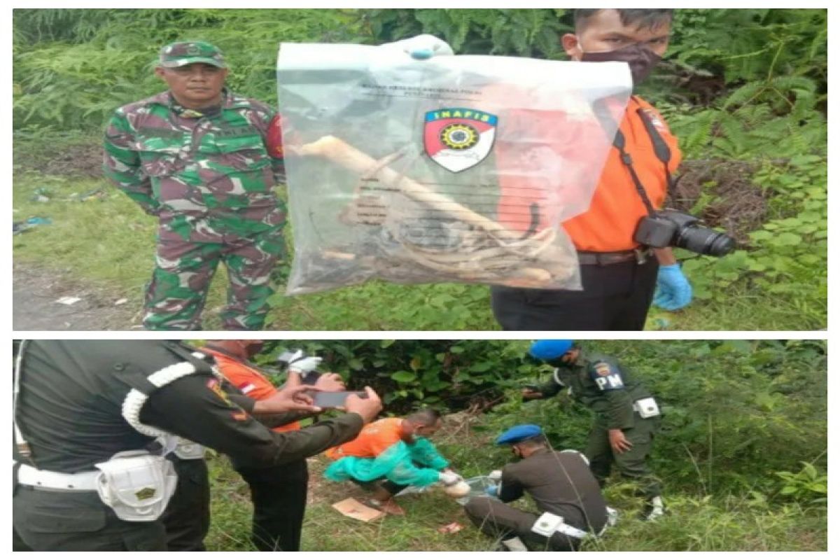 Kerangka manusia ditemukan di Tapteng, seorang oknum TNI ditahan